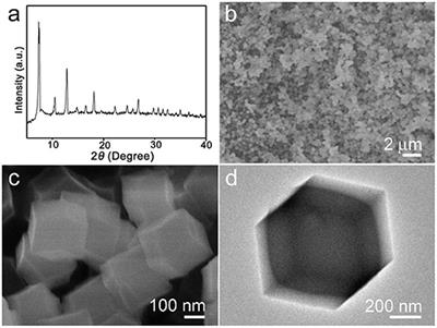 Hollow Co3O4@MnO2 Cubic Derived From ZIF-67@Mn-ZIF as Electrode Materials for Supercapacitors